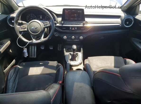3KPF44AC8LE153753 2020 KIA FORTE Blue Առջևի վահանակի տեսք