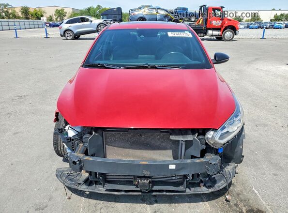 3KPF44AC8ME324213 2021 KIA FORTE Red Vista frontal