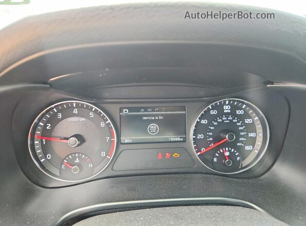 3KPF44AC8RE740852 2024 KIA FORTE Серый Вид щитка приборов