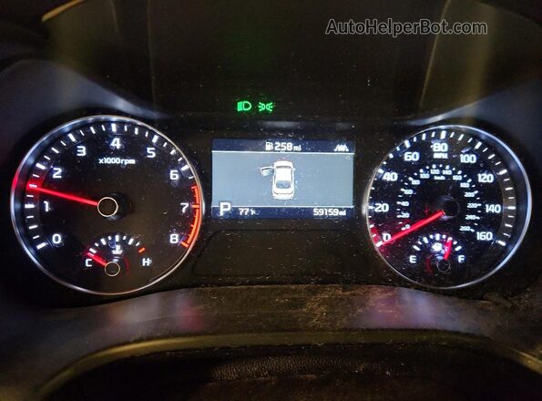 3KPF44AC9ME376174 2021 KIA FORTE Black Instrument cluster view