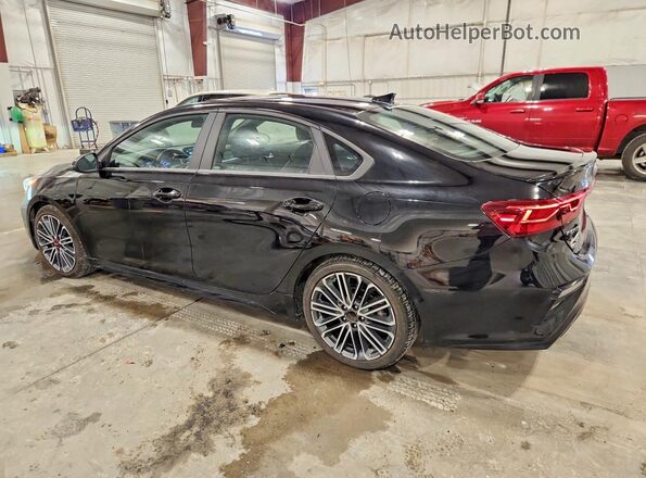 3KPF44AC9ME376174 2021 KIA FORTE Black Rear left