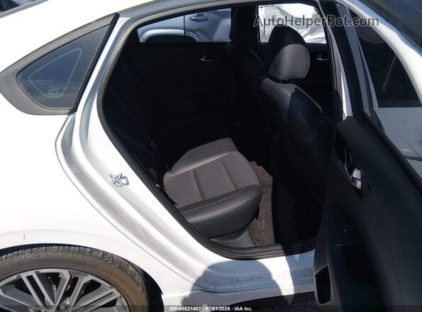 3KPF44AC9NE443941 2022 KIA FORTE White Вид наклейки з VIN-кодом