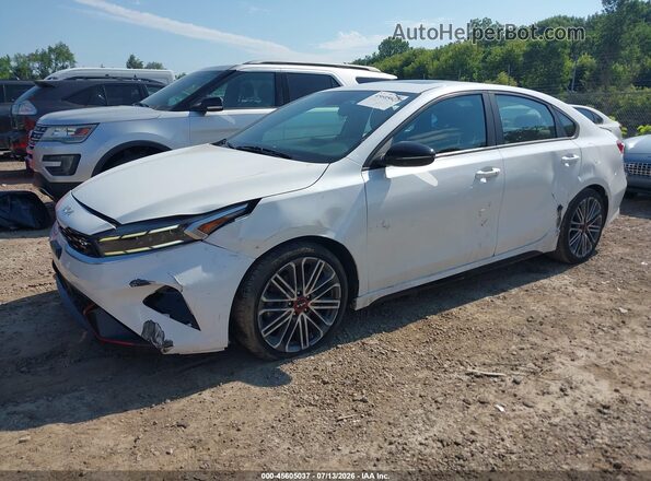 3KPF44AC9NE469908 2022 KIA FORTE White Przód lewy