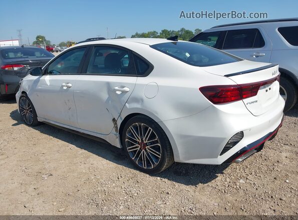 3KPF44AC9NE469908 2022 KIA FORTE White Tył lewy