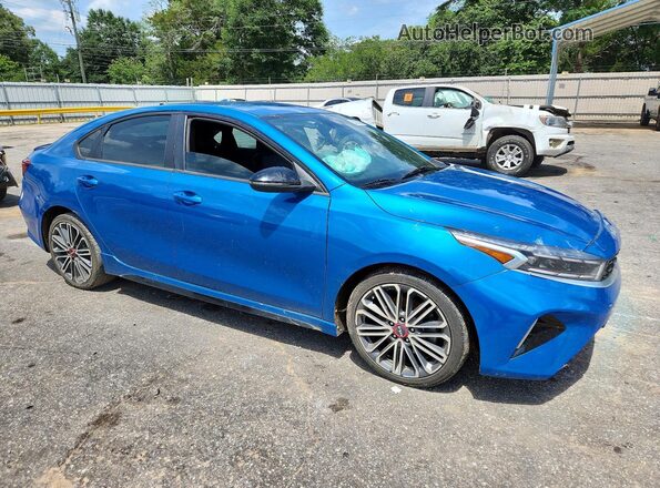 3KPF44AC9PE513294 2023 KIA FORTE Blue Առջևի աջ