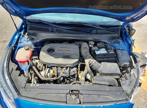 3KPF44AC9PE513294 2023 KIA FORTE Blue Սալոնի հետևի տեսք