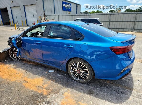 3KPF44AC9PE513294 2023 KIA FORTE Blue Հետևի ձախ