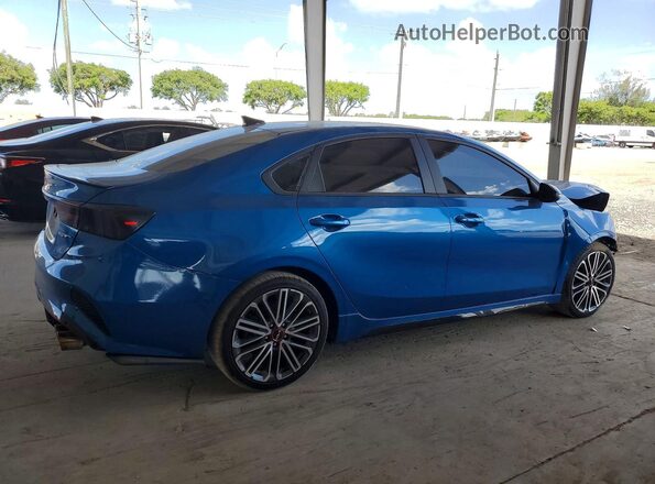 3KPF44AC9PE561054 2023 KIA FORTE Blue Tył prawy