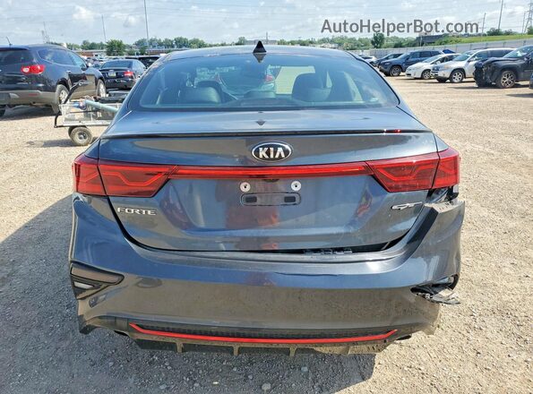 3KPF44ACXME293952 2021 KIA FORTE Charcoal Հետևի տեսք