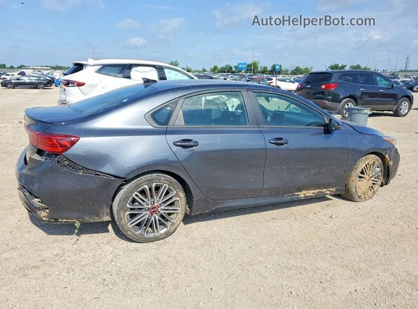 3KPF44ACXME293952 2021 KIA FORTE Charcoal Հետևի աջ