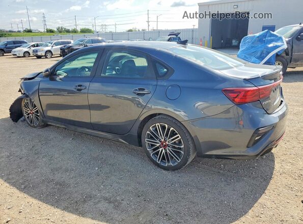3KPF44ACXME293952 2021 KIA FORTE Charcoal Հետևի ձախ