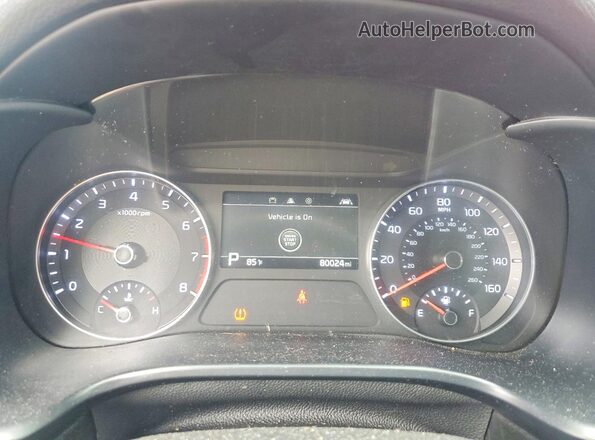 3KPF44ACXME301757 2021 KIA FORTE Red Vista del cuadro de instrumentos
