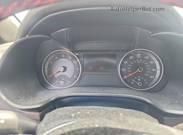 3KPF44ACXME318476 2021 KIA FORTE White Vista del cuadro de instrumentos
