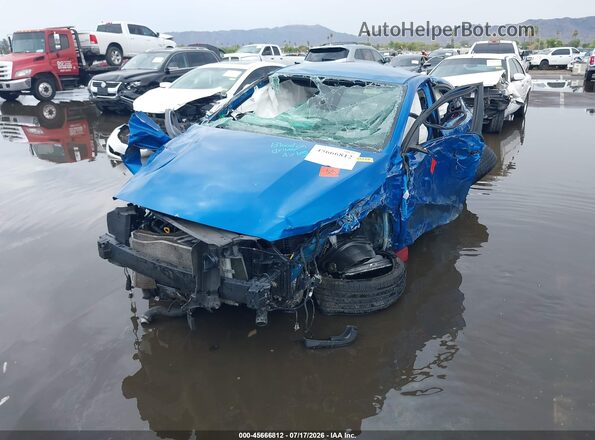 3KPF44ACXNE499662 2022 KIA FORTE Blue Vista frontal