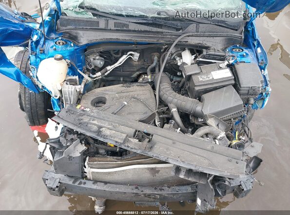 3KPF44ACXNE499662 2022 KIA FORTE Blue Vista trasera