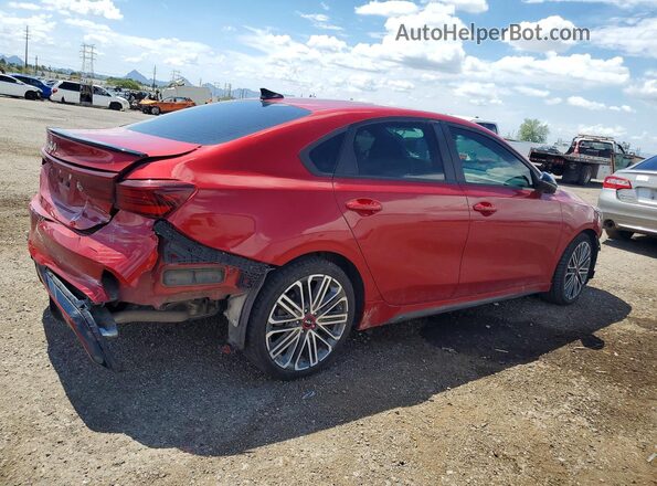 3KPF44ACXPE550130 2023 KIA FORTE Red Հետևի աջ