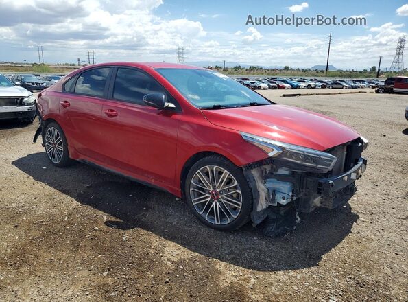 3KPF44ACXPE550130 2023 KIA FORTE Red Առջևի աջ