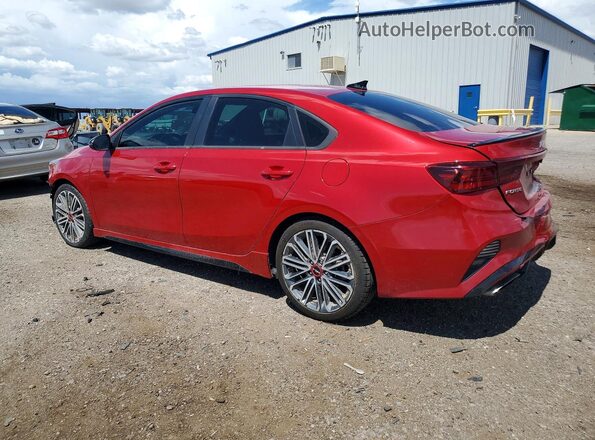 3KPF44ACXPE550130 2023 KIA FORTE Red Հետևի ձախ