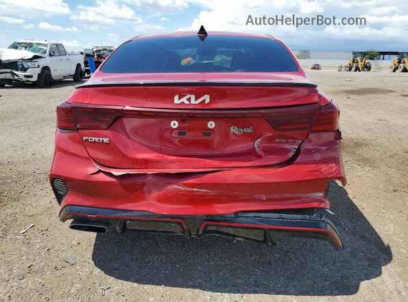 3KPF44ACXPE550130 2023 KIA FORTE Red Հետևի տեսք
