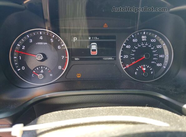 3KPF44ACXPE550130 2023 KIA FORTE Red Սարքավորումների վահանակի տեսք