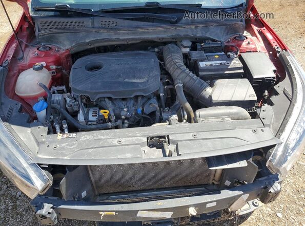 3KPF44ACXPE550130 2023 KIA FORTE Red Սալոնի հետևի տեսք