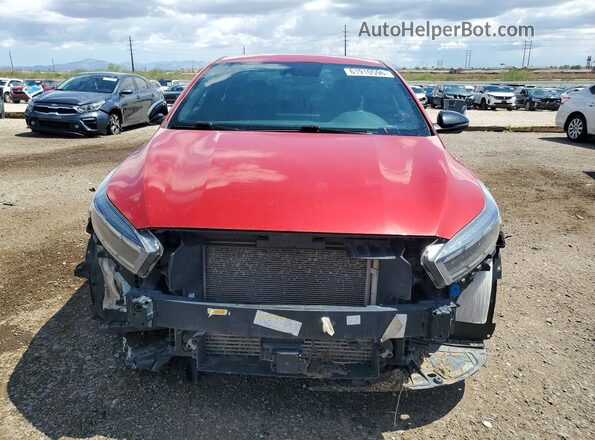 3KPF44ACXPE550130 2023 KIA FORTE Red Դիմացի տեսք