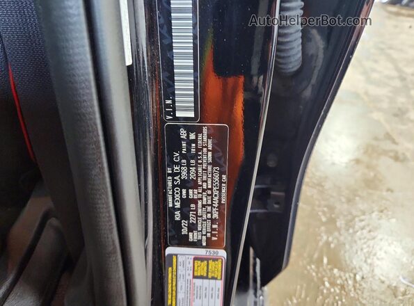 3KPF44ACXPE556073 2023 KIA FORTE Black VIN կոդի պիտակի տեսք