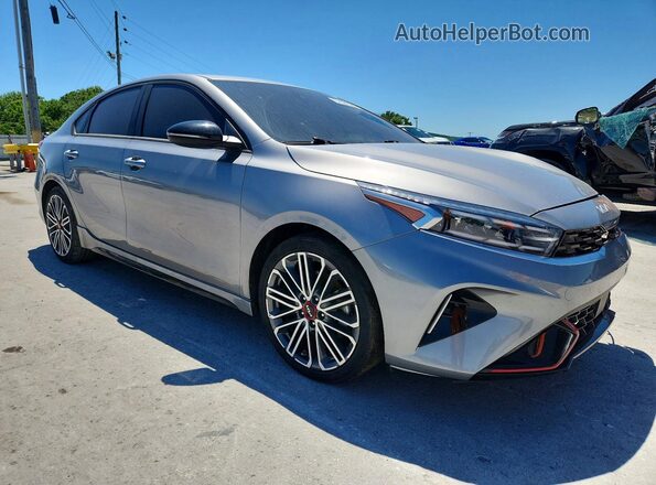 3KPF44ACXPE581460 2023 KIA FORTE Серый Передняя правая четверть