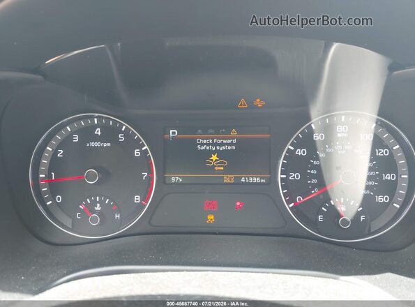 3KPF44ACXRE793021 2024 KIA FORTE White Widok tylnych siedzeń