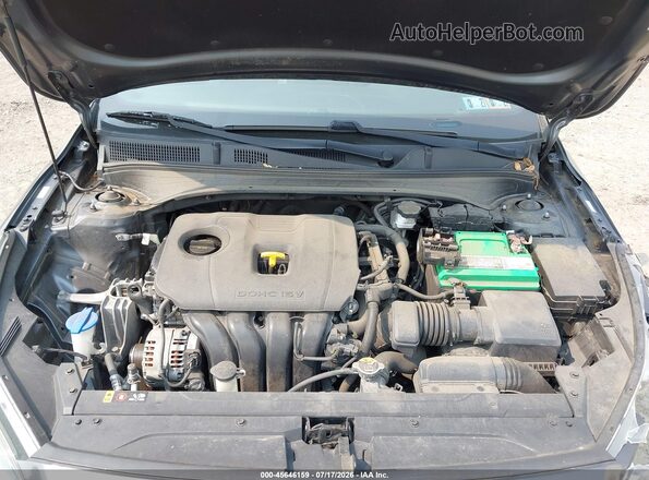 3KPF54AD0KE128530 2019 KIA FORTE Black Rear view