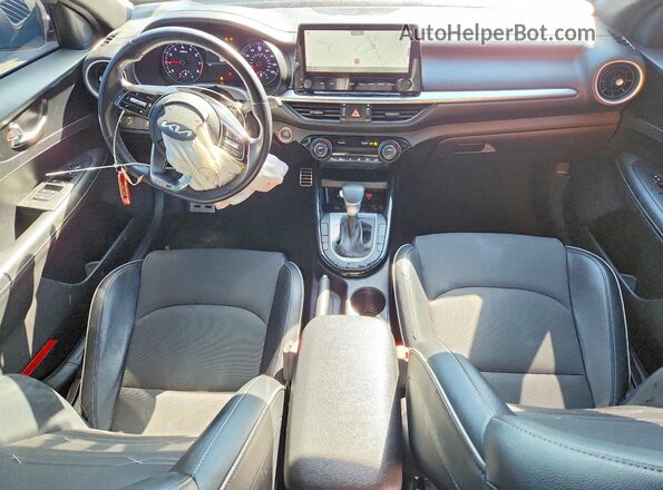 3KPF54AD0NE425771 2022 KIA FORTE Black Вид панелі приладів