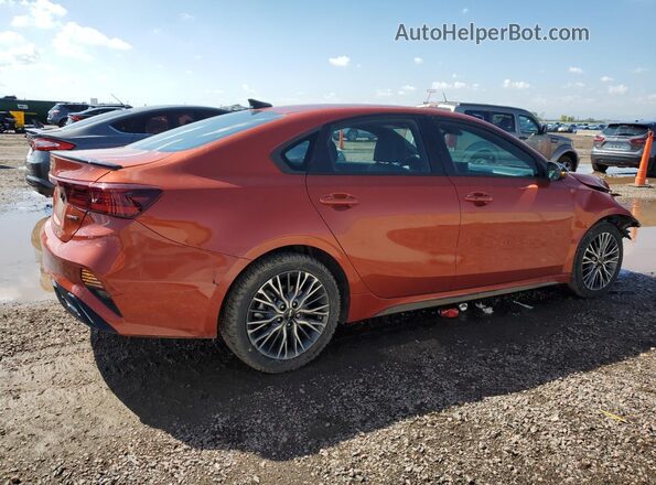 3KPF54AD0PE596006 2023 KIA FORTE Оранжевый Задняя правая четверть