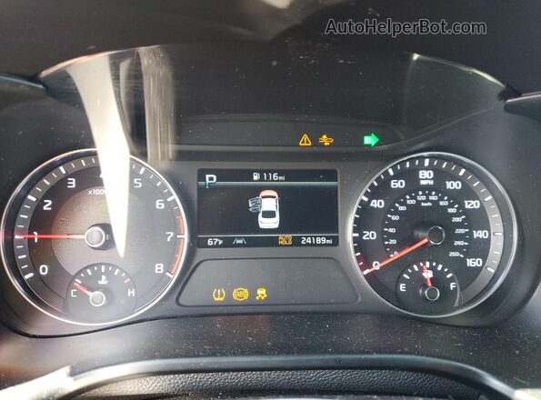 3KPF54AD0PE596006 2023 KIA FORTE Оранжевый Вид щитка приборов