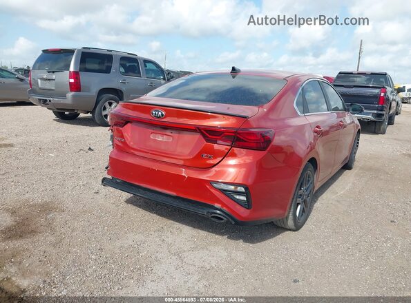 3KPF54AD1KE084313 2019 KIA FORTE Orange Задня права чверть