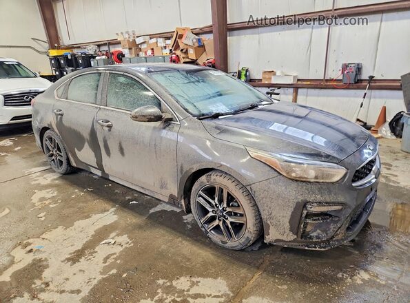 3KPF54AD1KE097868 2019 KIA FORTE Gray წინა მარჯვენა