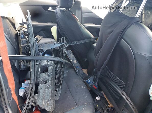 3KPF54AD1NE435659 2022 KIA FORTE Blue Vista de los asientos traseros
