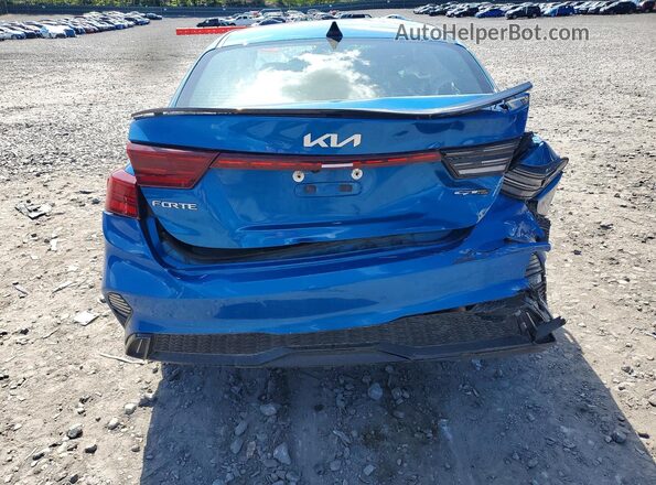 3KPF54AD1NE435659 2022 KIA FORTE Blue Vista trasera