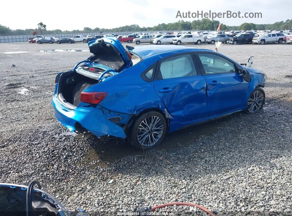3KPF54AD1PE596791 2023 KIA FORTE Blue უკანა მარჯვენა