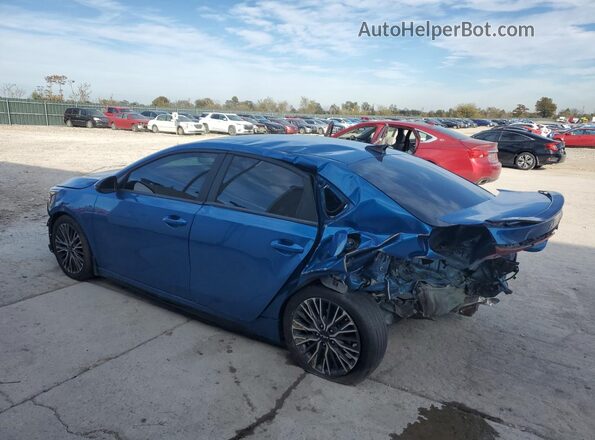 3KPF54AD1PE661400 2023 KIA FORTE Blue უკანა მარცხენა
