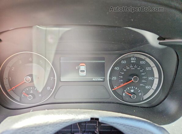 3KPF54AD1RE736311 2024 KIA FORTE Orange Vista del cuadro de instrumentos