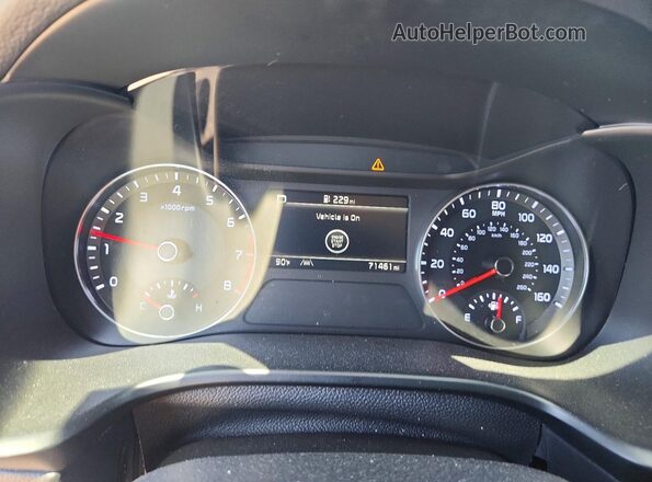 3KPF54AD1RE759670 2024 KIA FORTE Black Vista del cuadro de instrumentos
