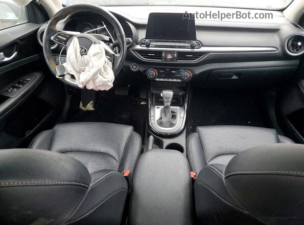 3KPF54AD2KE052745 2019 KIA FORTE Black Вид панелі приладів