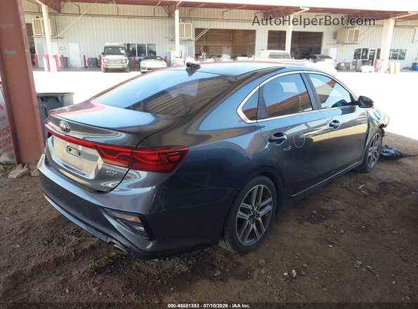 3KPF54AD2LE184647 2020 KIA FORTE Gray Tył prawy
