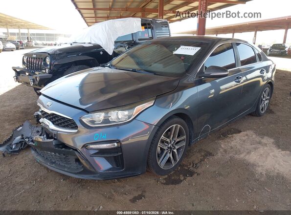 3KPF54AD2LE184647 2020 KIA FORTE Gray Przód lewy
