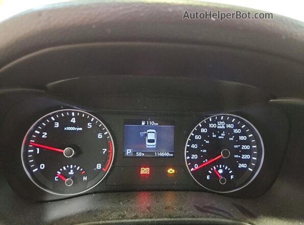 3KPF54AD2ME281039 2021 KIA FORTE White Вид щитка приладів