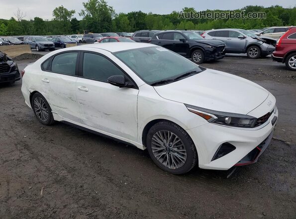 3KPF54AD2NE435332 2022 KIA FORTE White Передня права чверть