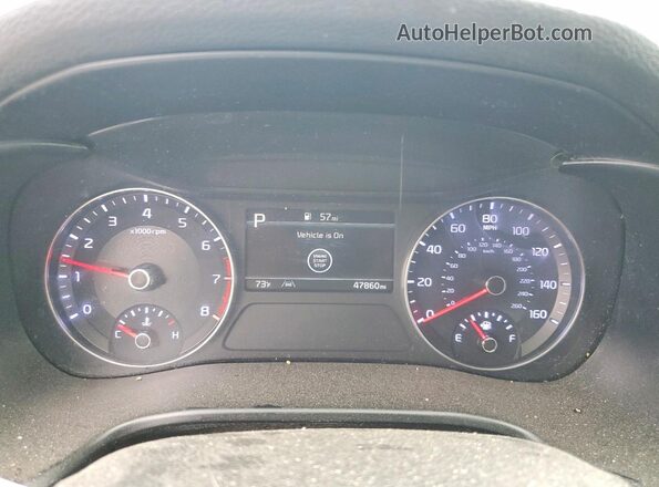3KPF54AD2NE435332 2022 KIA FORTE White Вид щитка приладів