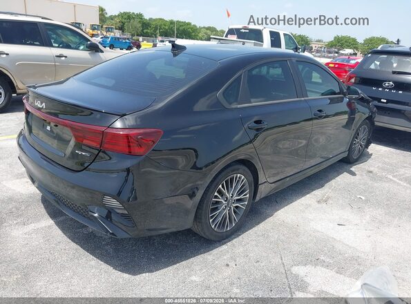3KPF54AD2NE498026 2022 KIA FORTE Black უკანა მარჯვენა