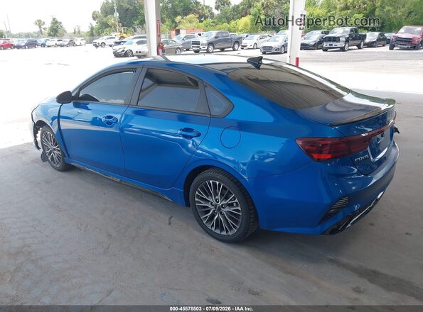 3KPF54AD2NE511292 2022 KIA FORTE Blue უკანა მარცხენა