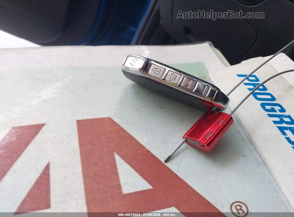 3KPF54AD2NE511292 2022 KIA FORTE Blue წინა პანელის ხედი